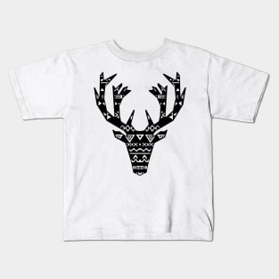 The Elk Adult blak Kids T-Shirt